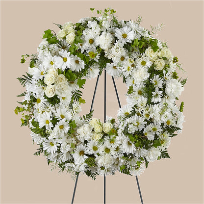 Faithful Wishes Wreath –  Fleur Seasons Designs, Enderby BC
