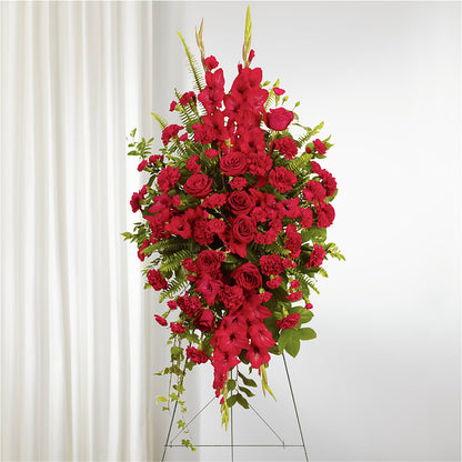 From the Heart Standing Spray –  Fleur Seasons Designs, Enderby BC