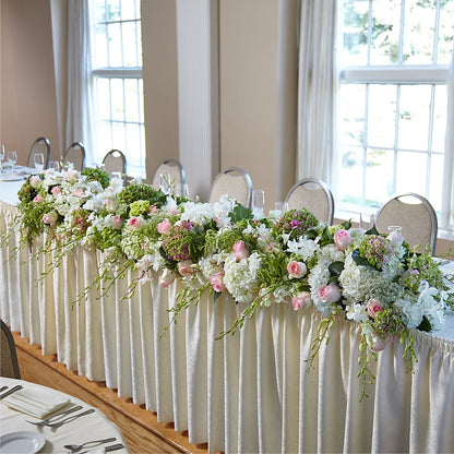 State of Joy Head Table Arrangement –  Fleur Seasons Designs, Enderby BC